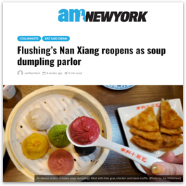 Flushing’s Nan Xiang reopens as soup dumpling parlor