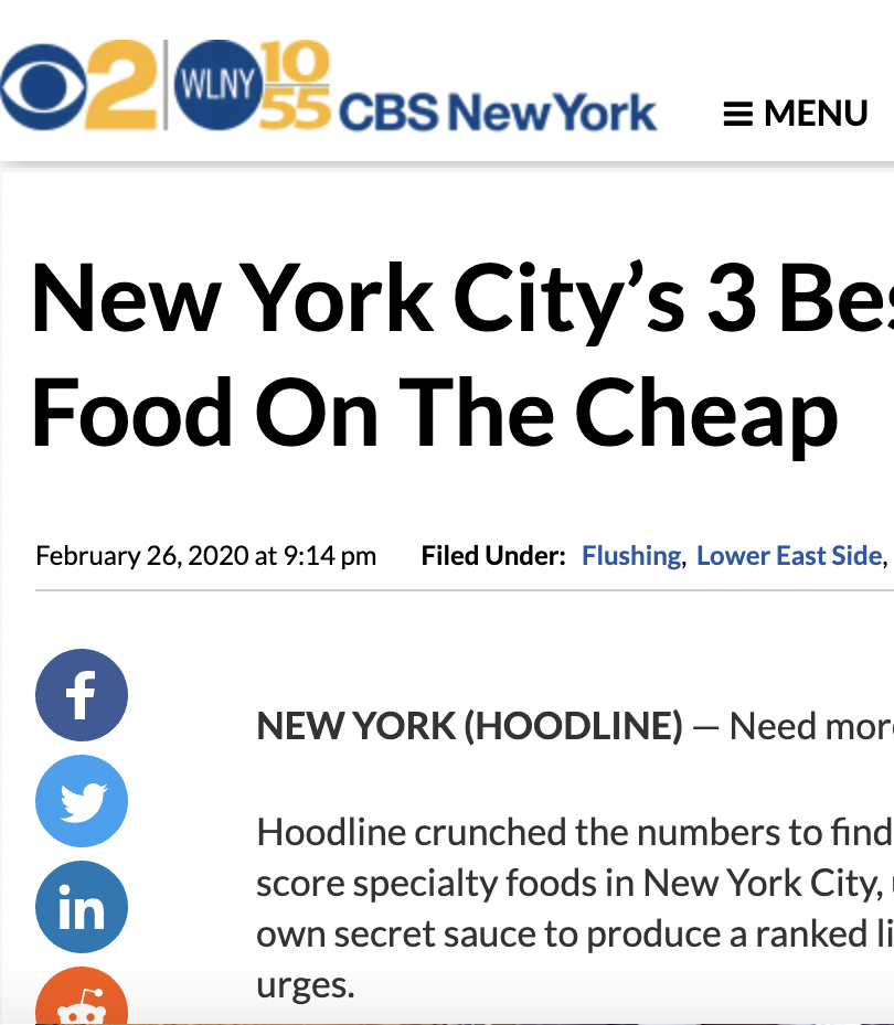 New York City's 3 Best Spots To Score Specialty Food On The Cheap